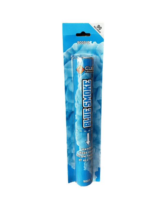 Blue Handheld Smoke Grenade - Smoke Grenade by Cube Fireworks at bestfireworks.uk