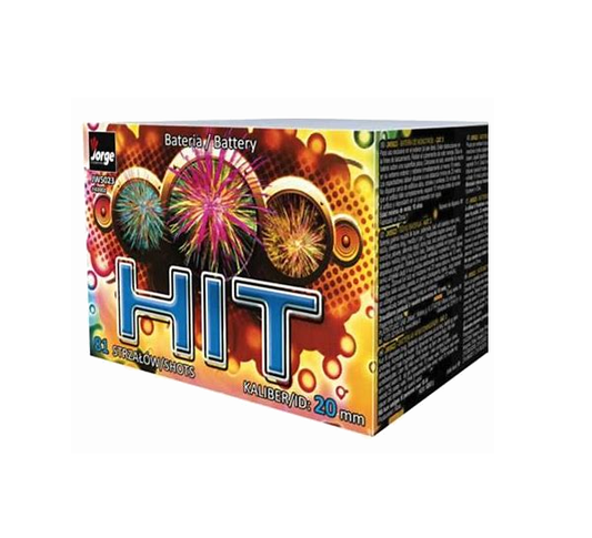 Hit - Barrage by Jorge Fireworks at bestfireworks.uk