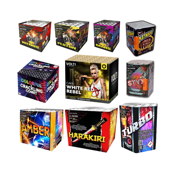 Premium Display Pack - Barrage by Assorted Brands at bestfireworks.uk