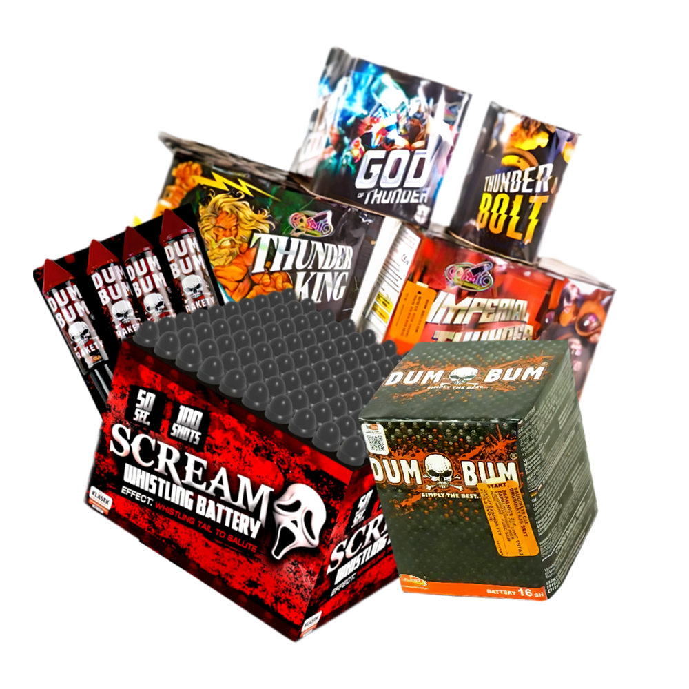 Loud Display Pack - Selection Box by Assorted Brands at bestfireworks.uk