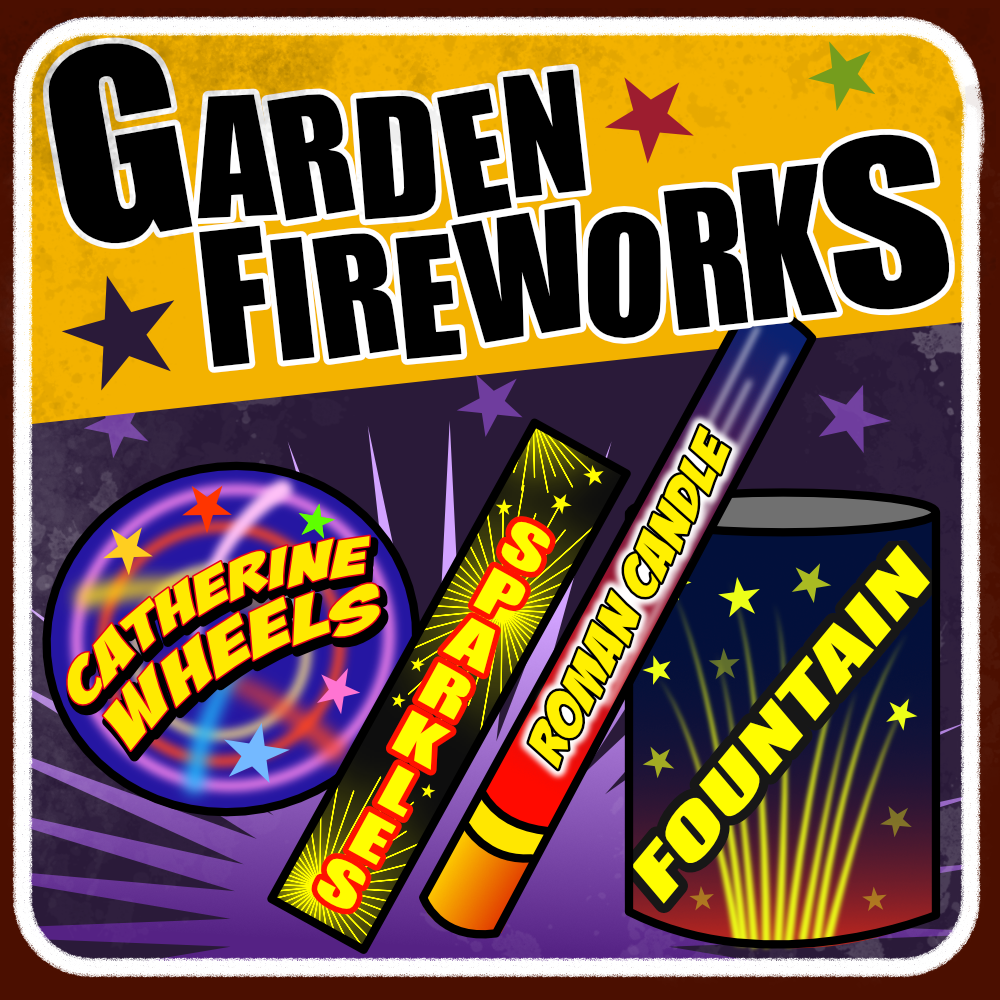 Garden Fireworks collection at bestfireworks.uk