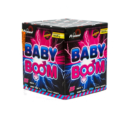 Baby Boom Boy - Barrage by Primed Pyrotechnics at bestfireworks.uk