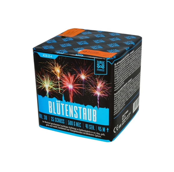 Argento Blutenstaub - Barrage by Funke Fireworks at bestfireworks.uk