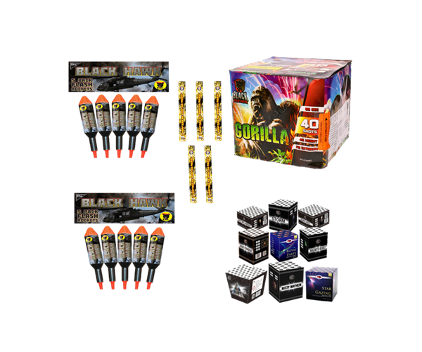 Bonfire Night Package - Barrage Pack by Best Fireworks UK at bestfireworks.uk