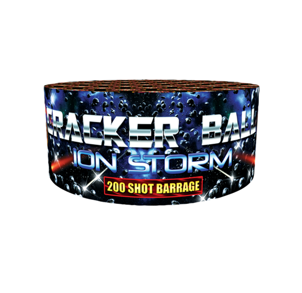 Crackerball - Barrage by Bright Star Fireworks at bestfireworks.uk