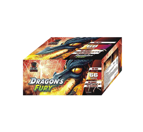 Dragons Fury - Barrage by Cube Fireworks at bestfireworks.uk