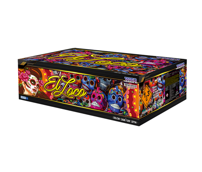 El Loco - Compound by Vivid Pyrotechnics at bestfireworks.uk