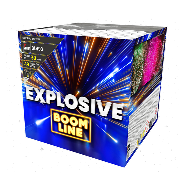 Explosive - Barrage by Jorge Fireworks at bestfireworks.uk
