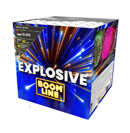 Explosive - Barrage by Jorge Fireworks at bestfireworks.uk