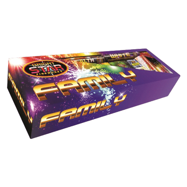 Family Selection Box - Selection Box by Bright Star Fireworks at bestfireworks.uk