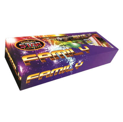 Family Selection Box - Selection Box by Bright Star Fireworks at bestfireworks.uk