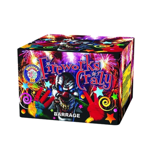 Firework Crazy - Barrage by Brothers Pyrotechnics at bestfireworks.uk
