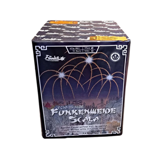 Funkenweida Scala - Barrage by Best Fireworks UK at bestfireworks.uk