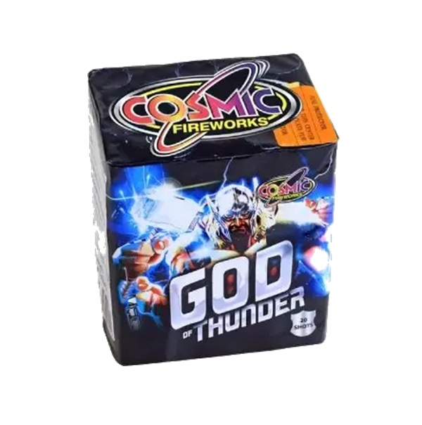 God Of Thunder - Barrage by Cosmic Fireworks at bestfireworks.uk