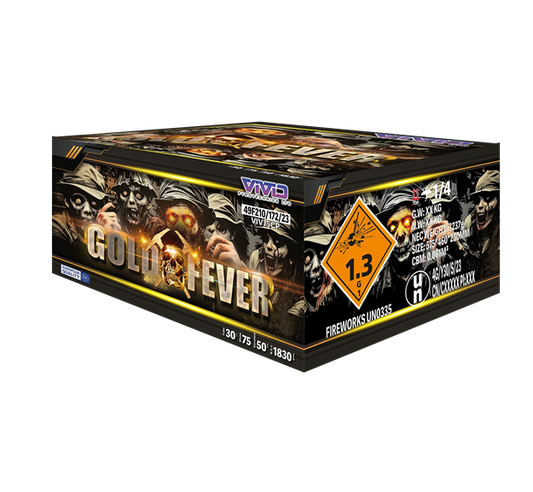 Gold Fever - Compound by Vivid Pyrotechnics at bestfireworks.uk
