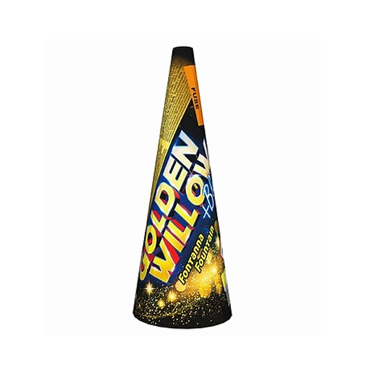 Gold Willow Blue - Fountain by Jorge Fireworks at bestfireworks.uk