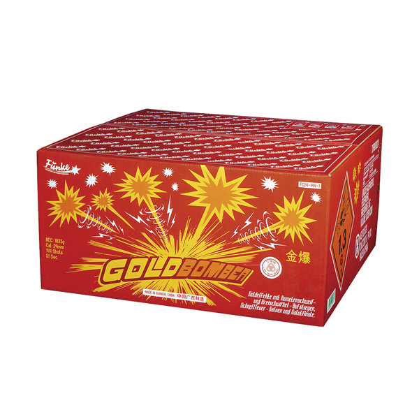 Goldbomber - Compound by Funke Fireworks at bestfireworks.uk