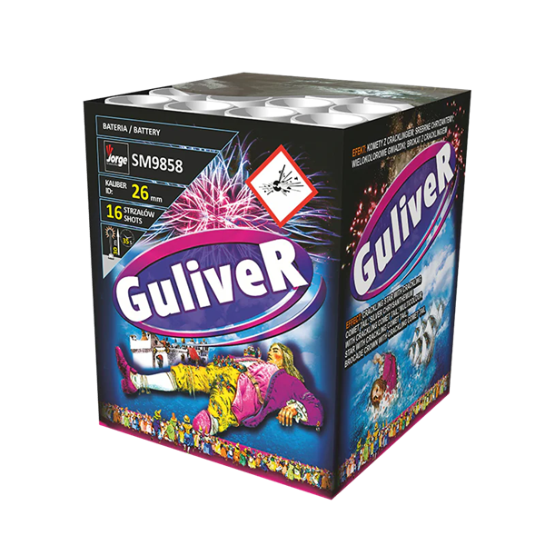 Guliwer - Barrage by Jorge Fireworks at bestfireworks.uk