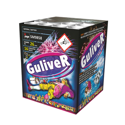 Guliwer - Barrage by Jorge Fireworks at bestfireworks.uk