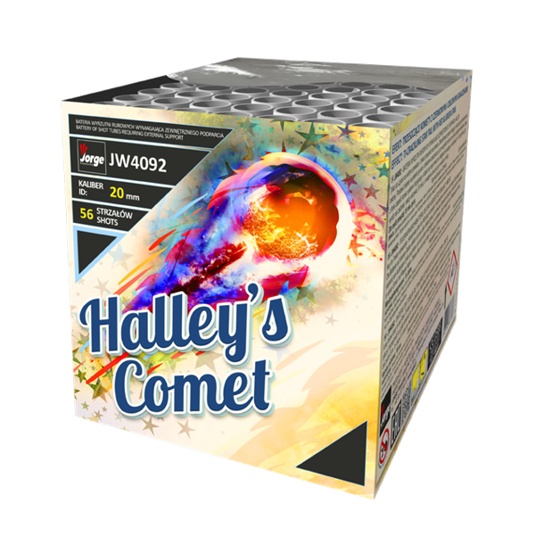 Halleys Comet - Barrage by Jorge Fireworks at bestfireworks.uk