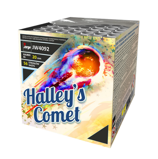 Halleys Comet - Barrage by Jorge Fireworks at bestfireworks.uk
