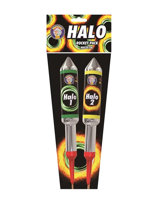 Halo Rockets - Rocket by Brothers Pyrotechnics at bestfireworks.uk