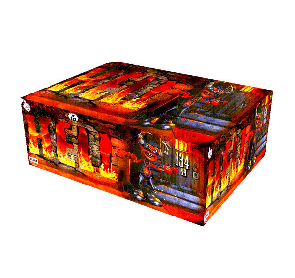 Hell - Barrage by Klasek Pyrotechnics at bestfireworks.uk