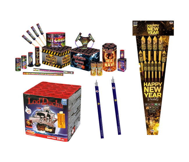 Large Garden Selection - Selection Box by Best Fireworks UK at bestfireworks.uk
