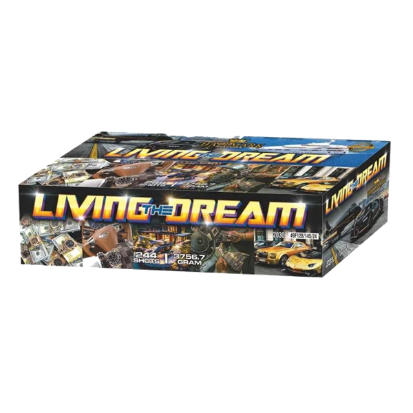 Living The Dream - Compound by Hallmark Fireworks at bestfireworks.uk