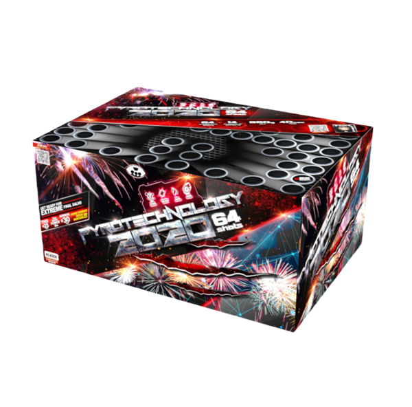 Pyrotechnology C6425XPT - Barrage by Klasek Pyrotechnics at bestfireworks.uk