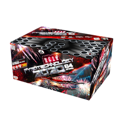 Pyrotechnology C6425XPT - Barrage by Klasek Pyrotechnics at bestfireworks.uk