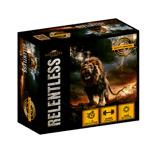 Relentless - Compound by Hallmark Fireworks at bestfireworks.uk