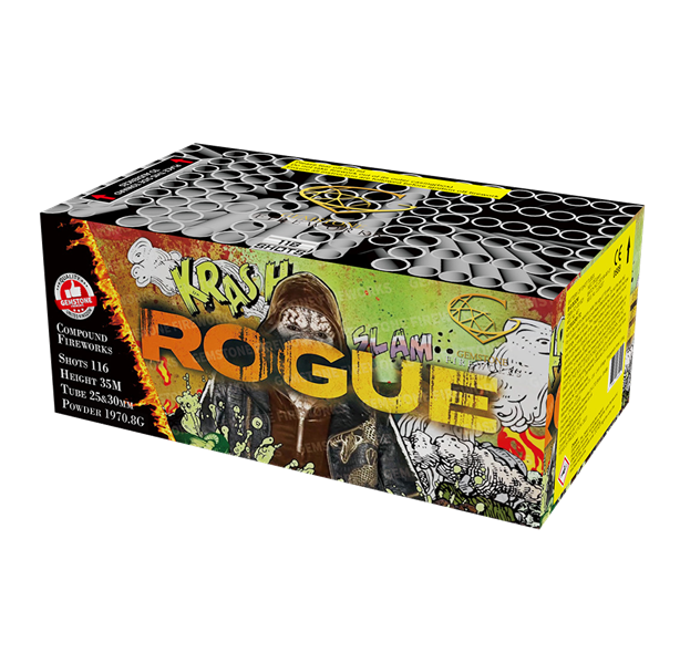 Rogue - Compound by Gemstone Fireworks at bestfireworks.uk