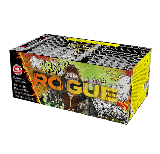 Rogue - Compound by Gemstone Fireworks at bestfireworks.uk