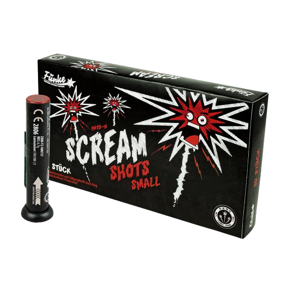 Scream Shots - Roman Candles by Funke Fireworks at bestfireworks.uk