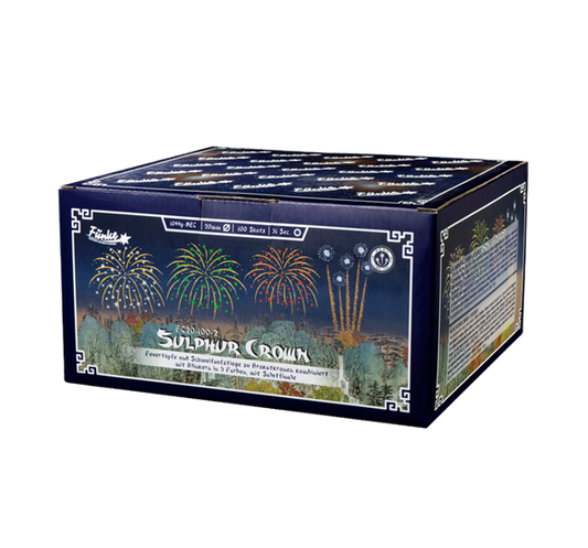 Sulpher Crown - Barrage by Funke Fireworks at bestfireworks.uk