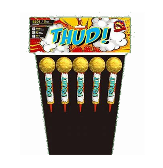Thud - Rocket by Gemstone Fireworks at bestfireworks.uk