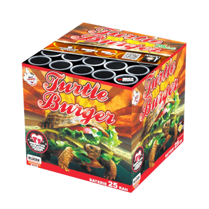Turtle Burger - Barrage by Klasek Pyrotechnics at bestfireworks.uk