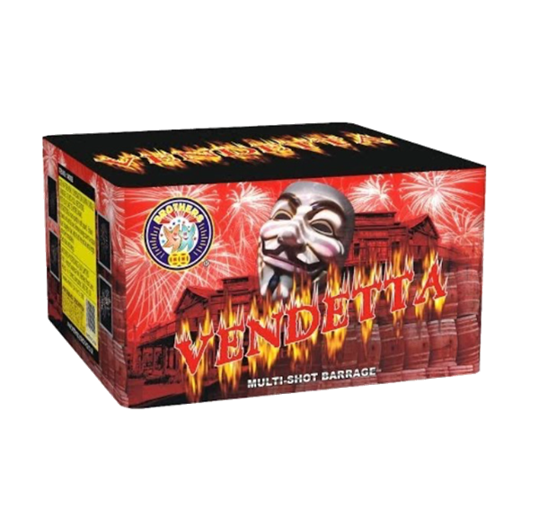 Brothers Vendetta - Barrage by Brothers Pyrotechnics at bestfireworks.uk