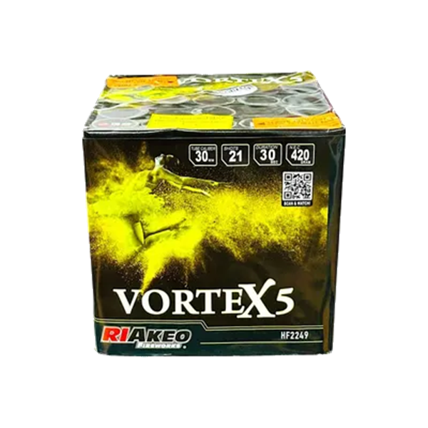 Vortex 5 - Barrage by Riakeo Fireworks at bestfireworks.uk