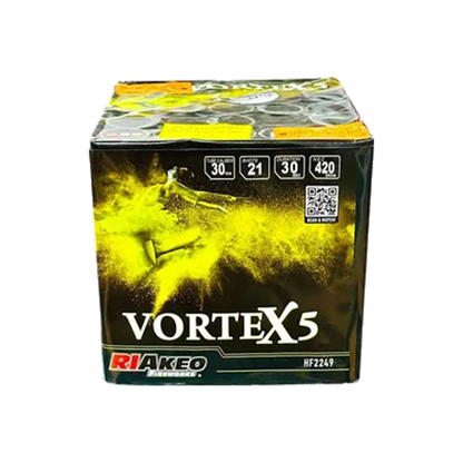 Vortex 5 - Barrage by Riakeo Fireworks at bestfireworks.uk