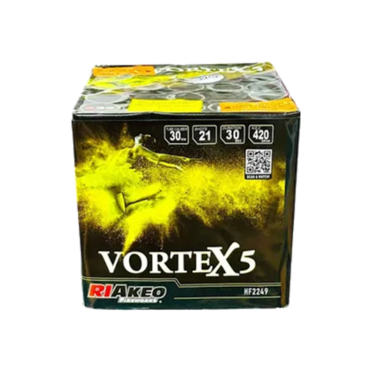 Vortex 5 - Barrage by Riakeo Fireworks at bestfireworks.uk