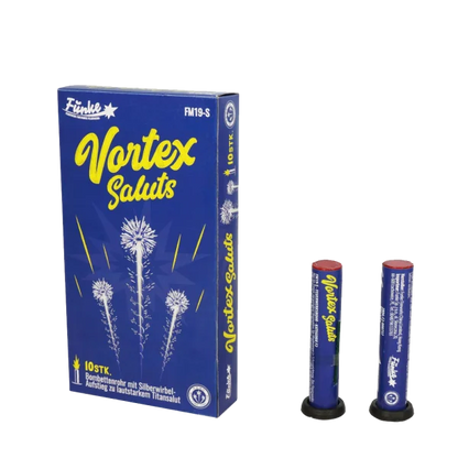 Vortex Salutes - Roman Candles by Funke Fireworks at bestfireworks.uk
