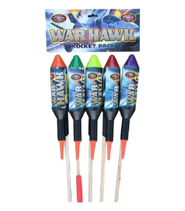 Warhawk - Rocket by Bright Star Fireworks at bestfireworks.uk