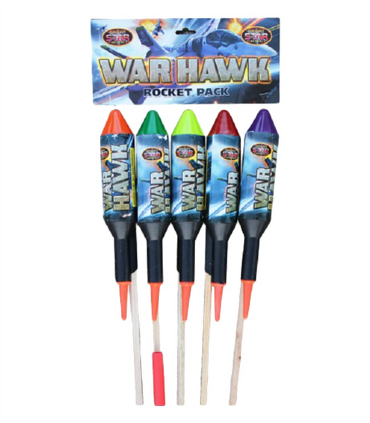Warhawk - Rocket by Bright Star Fireworks at bestfireworks.uk