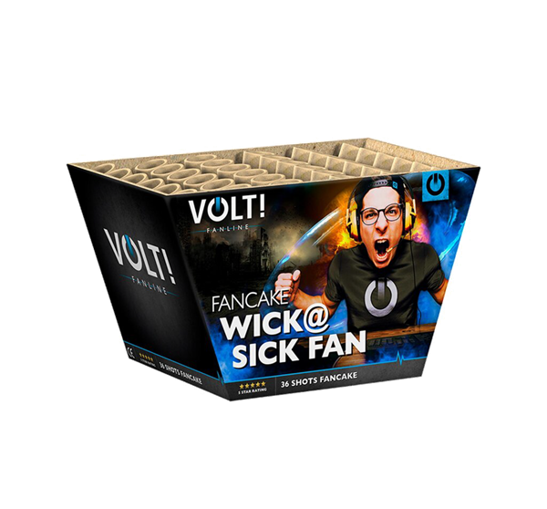 Wick Sick Fan - Barrage by Bright Star Fireworks at bestfireworks.uk