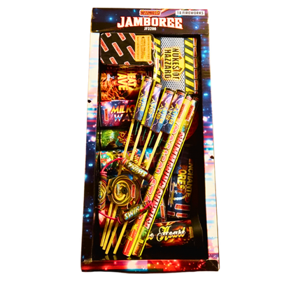 Jamboree - Selection Box by Jonathans Fireworks at bestfireworks.uk
