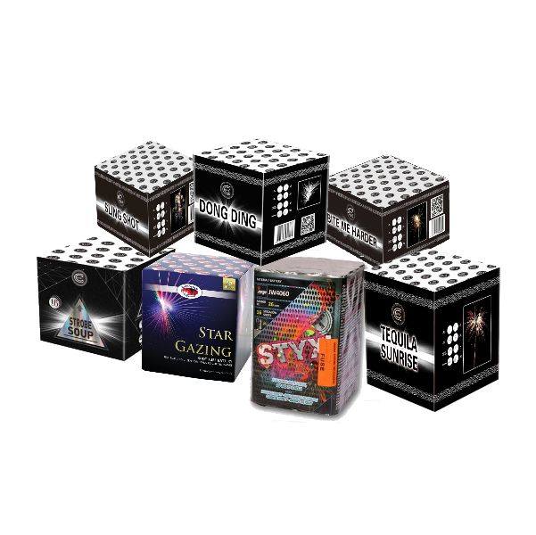 Magnificent 7 - Barrage Pack by Celtic Fireworks at bestfireworks.uk