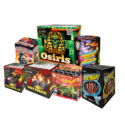 Magnificent 7 - Barrage Pack by Best Fireworks UK at bestfireworks.uk