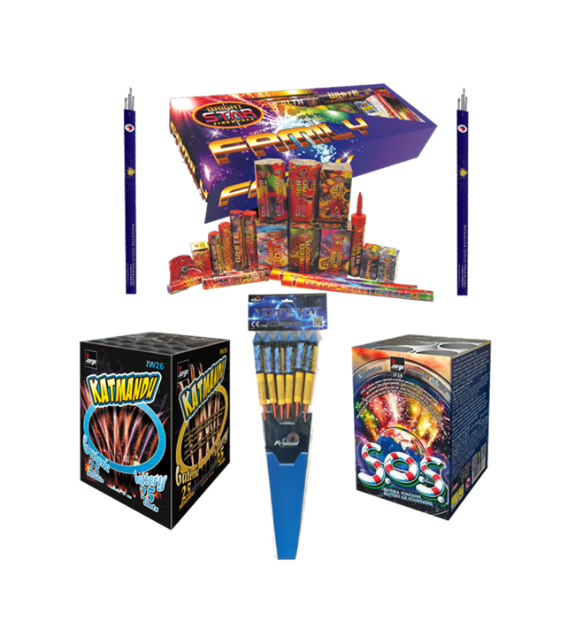 Medium Garden Selection - Selection Box by Assorted Brands at bestfireworks.uk
